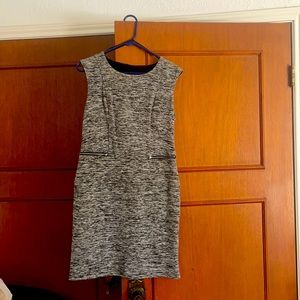 Gray Winter sleeveless dress